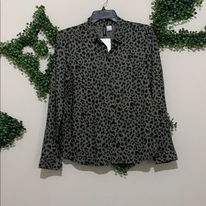 Leopard Blouse
